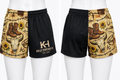 Footy Shorts : Rustic Sunflower
