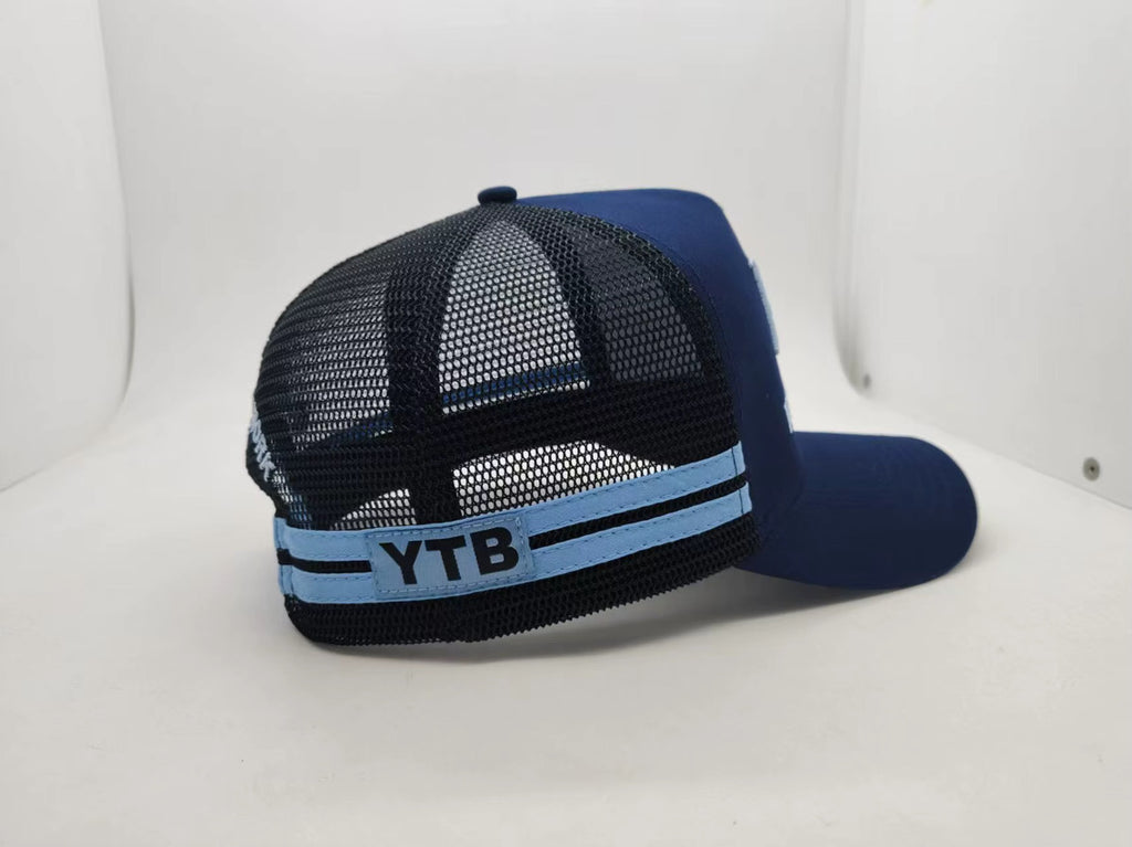 Trucker Cap : Blue All In A Days Work