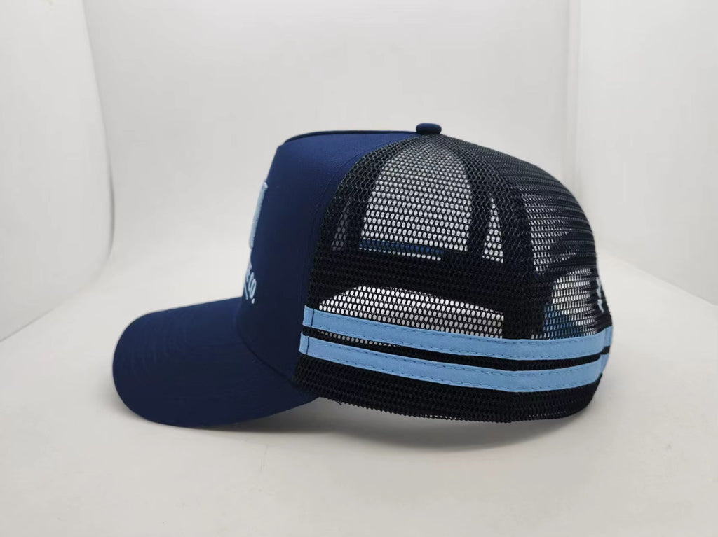 Trucker Cap : Blue All In A Days Work