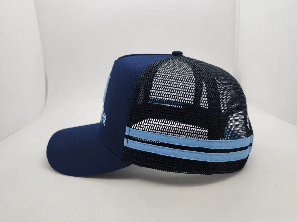 Trucker Cap : Blue All In A Days Work