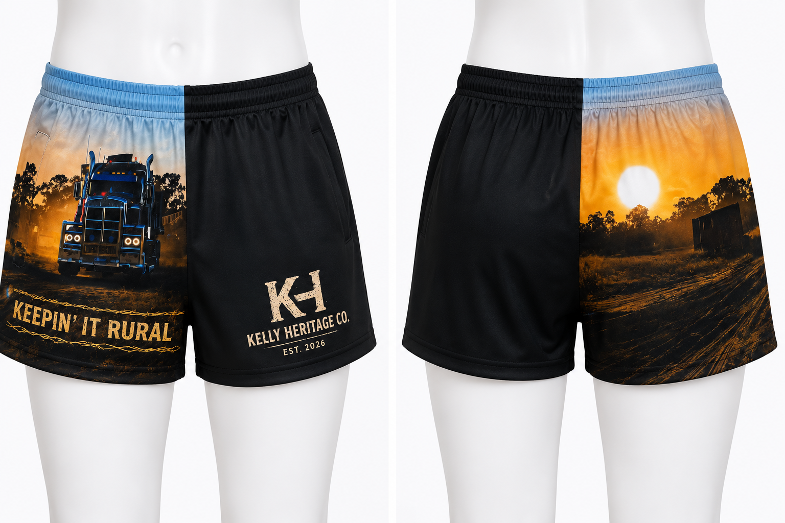 Footy Shorts : Rural Trucker