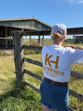 Kelly Heritage Co Signature Tee - White