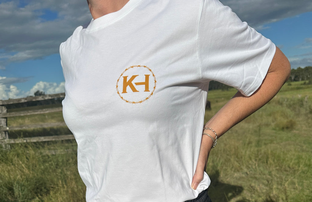 Kelly Heritage Co Signature Tee - White