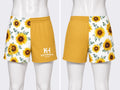 Footy Shorts : Sunflower Bloom